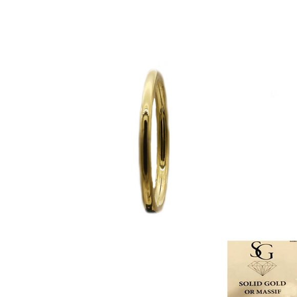 10 K Gold wedding Band 1.5 mm , white gold, yellow gold, rose gold, engagement - Picture 1 of 4